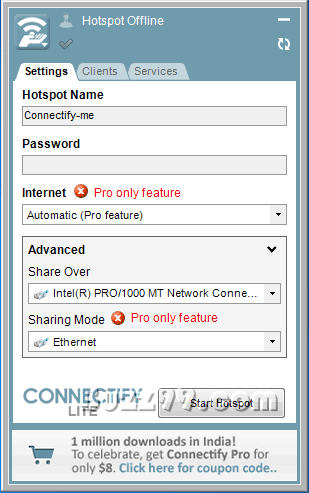Connectify hotspot full crack download